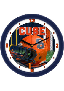 Syracuse Orange 11.5 Football Helmet Wall Clock