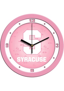 Syracuse Orange 11.5 Pink Wall Clock