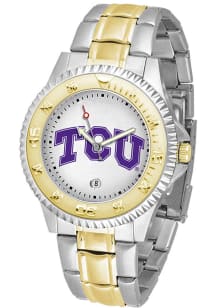 TCU Horned Frogs Competitor Elite Mens Watch