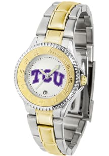 TCU Horned Frogs Competitor Elite Womens Watch