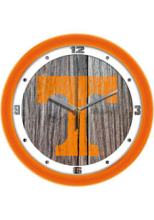 Tennessee Volunteers 11.5 Weathered Wood Wall Clock