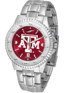 Texas A&amp;M Aggies Competitor Steel Anochrome Mens Watch