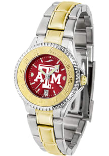 Texas A&amp;M Aggies Competitor Elite Anochrome Womens Watch