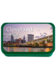Cleveland Green Slyder Tin With Peppermints Candy