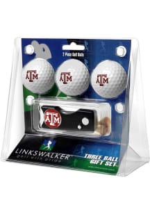 Texas A&amp;M Aggies Ball and Spring Action Divot Tool Golf Gift Set