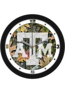 Texas A&amp;M Aggies 11.5 Camo Wall Clock