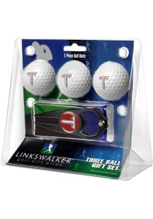 Troy Trojans Ball and Black Hat Trick Divot Tool Golf Gift Set