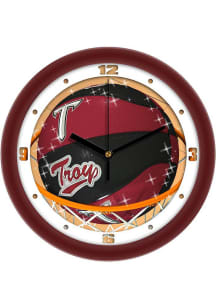 Troy Trojans 11.5 Slam Dunk Wall Clock