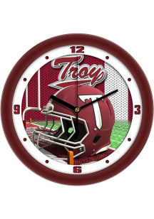 Troy Trojans 11.5 Football Helmet Wall Clock
