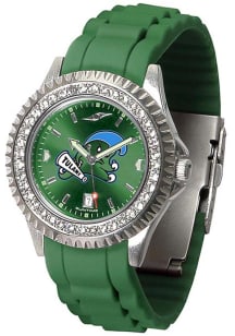 Tulane Green Wave Sparkle Womens Watch