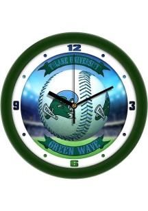Tulane Green Wave 11.5 Home Run Wall Clock
