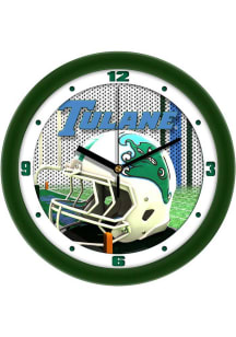 Tulane Green Wave 11.5 Football Helmet Wall Clock
