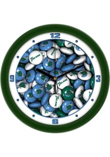 Tulane Green Wave 11.5 Candy Wall Clock