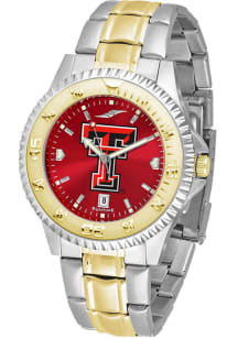 Texas Tech Red Raiders Competitor Elite Anochrome Mens Watch