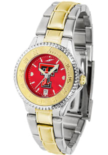 Texas Tech Red Raiders Competitor Elite Anochrome Womens Watch
