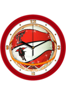 Texas Tech Red Raiders 11.5 Slam Dunk Wall Clock
