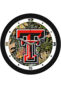 Texas Tech Red Raiders 11.5 Camo Wall Clock