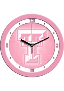 Texas Tech Red Raiders 11.5 Pink Wall Clock