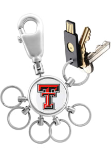 Texas Tech Red Raiders 6 Ring Valet Keychain
