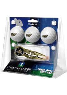 UCF Knights Ball and Gold Crosshairs Divot Tool Golf Gift Set