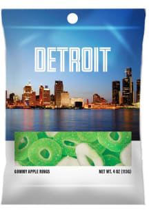 Detroit 4oz Apple Ring Gummies Candy