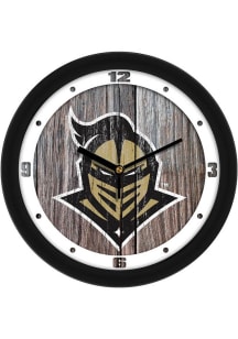 UCF Knights 11.5 Weathered Wood Wall Clock