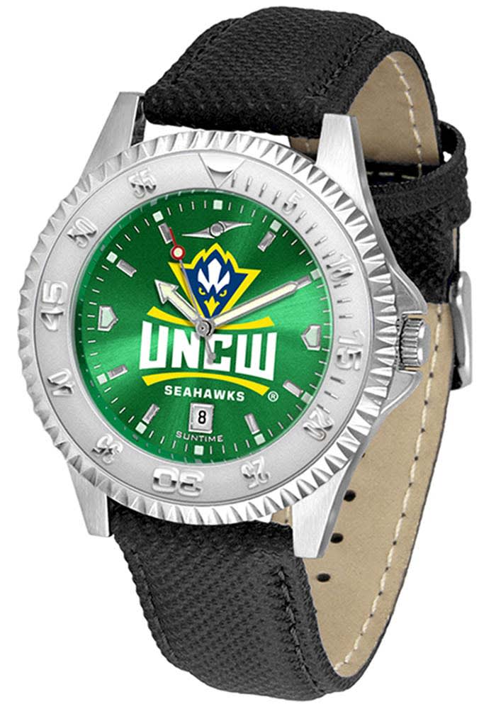 Unisex Silver UNC Wilmington Seahawks Stainless Steel Bracelet