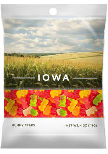 Iowa 4oz Gummy Bears Candy