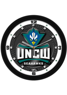 UNCW Seahawks 11.5 Carbon Fiber Wall Clock
