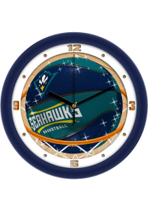 UNCW Seahawks 11.5 Slam Dunk Wall Clock