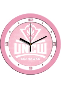 UNCW Seahawks 11.5 Pink Wall Clock