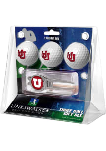 Utah Utes Ball and Kool Divot Tool Golf Gift Set