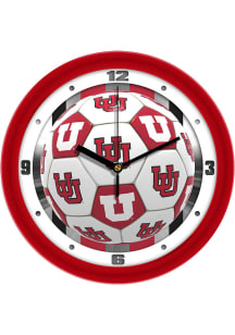 Utah Utes 11.5 Soccer Ball Wall Clock