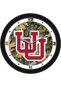 Utah Utes 11.5 Camo Wall Clock