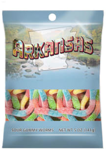 Arkansas Sour Gummy Worms Candy