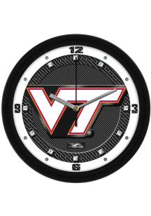 Virginia Tech Hokies 11.5 Carbon Fiber Wall Clock