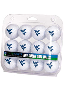 West Virginia Mountaineers One Dozen Golf Balls