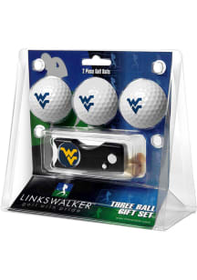 West Virginia Mountaineers Ball and Spring Action Divot Tool Golf Gift Set