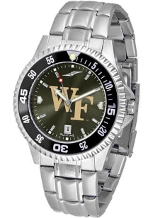 Wake Forest Demon Deacons Competitor Steel AC Mens Watch