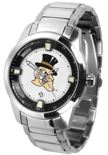 Wake Forest Demon Deacons Titan Stainless Steel Mens Watch