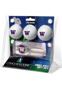 Washington Huskies Ball and Kool Divot Tool Golf Gift Set