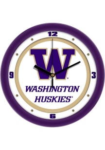 Washington Huskies 11.5 Traditional Wall Clock