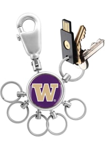 Washington Huskies 6 Ring Valet Keychain