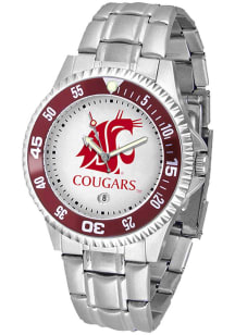 Washington State Cougars Competitor Steel Mens Watch