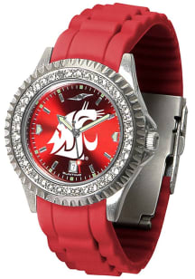 Washington State Cougars Sparkle Womens Watch
