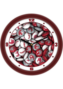 Washington State Cougars 11.5 Candy Wall Clock