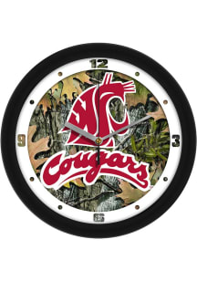 Washington State Cougars 11.5 Camo Wall Clock