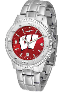 Wisconsin Badgers Competitor Steel Anochrome Mens Watch