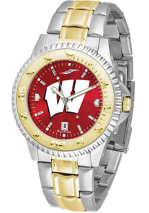 Wisconsin Badgers Competitor Elite Anochrome Mens Watch