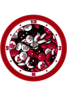 Wisconsin Badgers 11.5 Candy Wall Clock